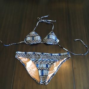 J Crew two piece swim suit